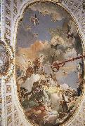 TIEPOLO, Giovanni Domenico The Apotheosis of the Spanish Monarchy oil